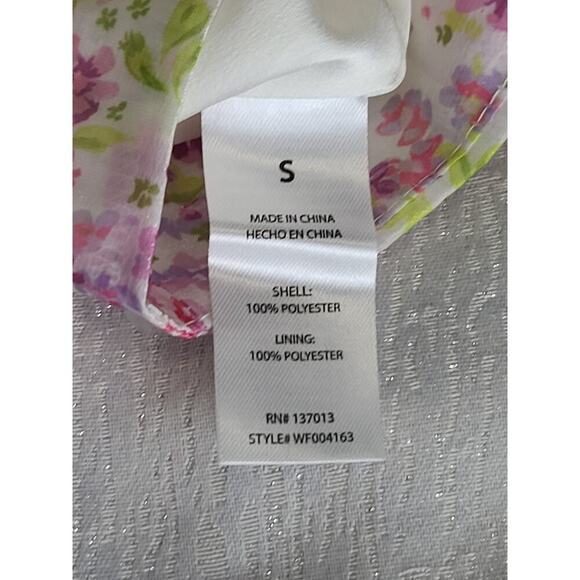 Wildfox floral ruffle bottom skirt Sm garden girl summer picnic dainty feminine - Picture 4 of 10